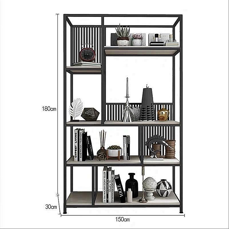 Ready Stock Full Metal Strong Space Saver Shelf Unit Bookshelf Living Room Shelf 0527