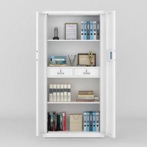 High Quality Cheap Hot Sale Two Door Metal Four Storage Layer Confidential Cabinet Safe