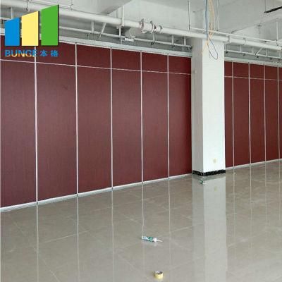 Office Acoustic Movable Wall Banquet Hall Sliding Folding Partition Wall for Sale