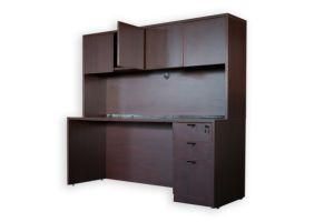 Modern High Quality MFC Board Office Furniture Hutch with Door