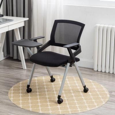2022 Cheap Mesh Office Chairs Without Arms Revolving Guest Waiting Chairs Meeting Room Conference Chairs for Office