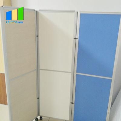 Customized Aluminum Frame Room Screen Division Office Sliding Wooden Wall