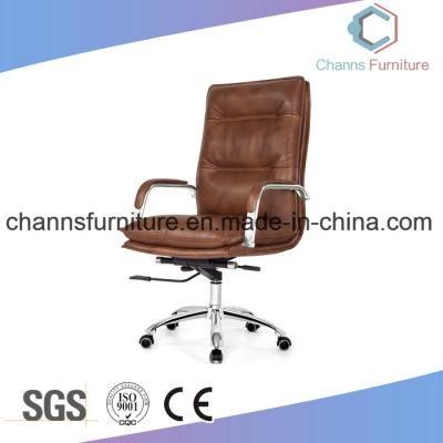 Foshan High Grade Stylish Leather Manager Leather Chair Office Furniture