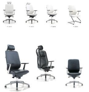 Modern High Grade Black White Executive Office Chair