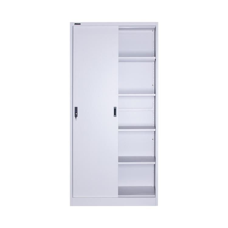 Metal Furniture Cabinet Office Steel Tall Cupboard Garage with Legs