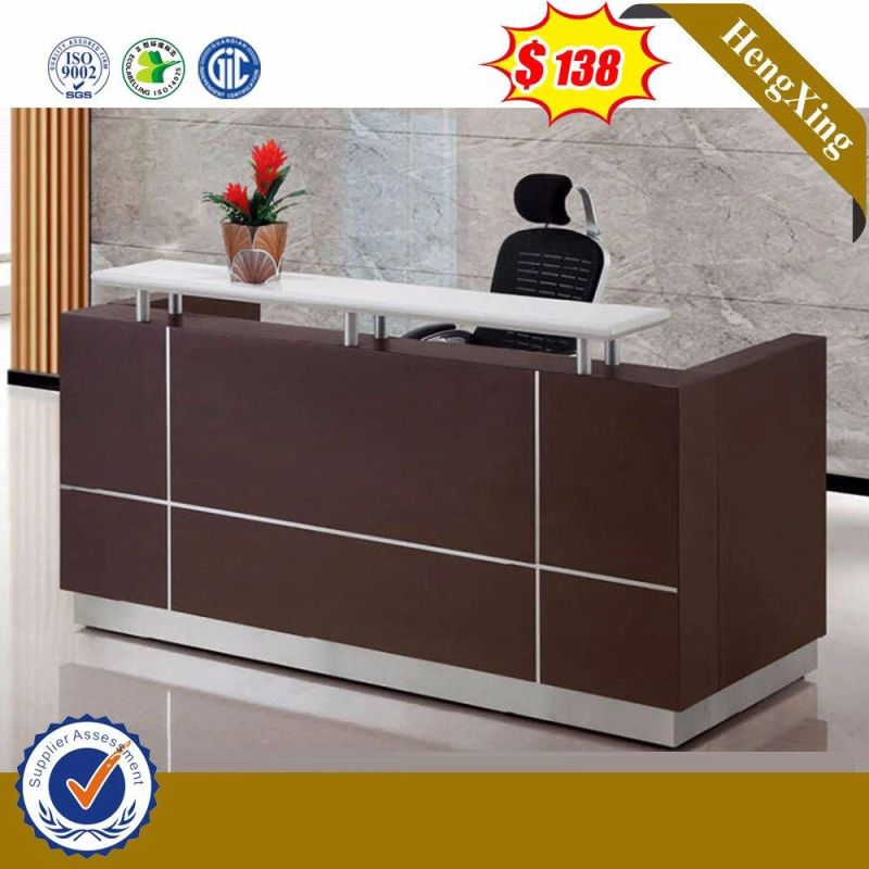 Fashionable Style Office Corner MFC Reception Table