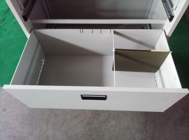 High Quality 3 Drawers Lateral Filing Cupboard Steel Case