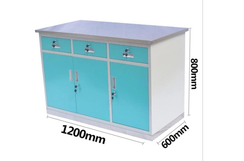 Modern Design Hospital Steel Cupboard Steel Medicine Cabinet