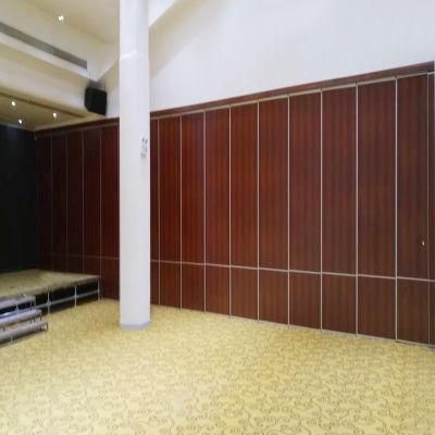 Ultrahigh Movable Soundproof Folding Wall Partition for TV Station
