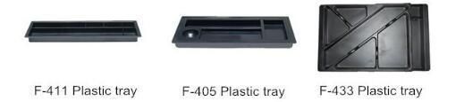 Office Drawer Plastic Pencil Tray