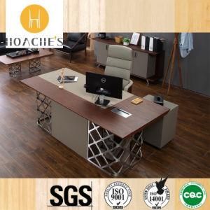 Classical New Style Computer Desk with PVC (V25)