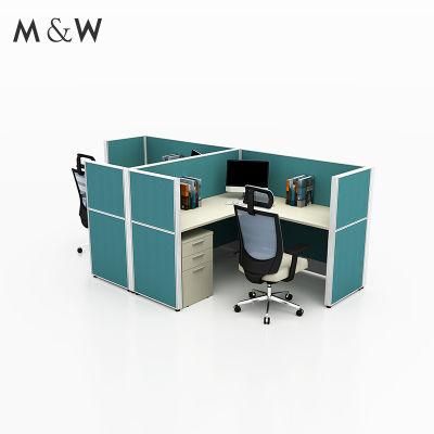 Factory Wholesale Open Workstation Modular Design Desk Furniture Melamine Office Partition