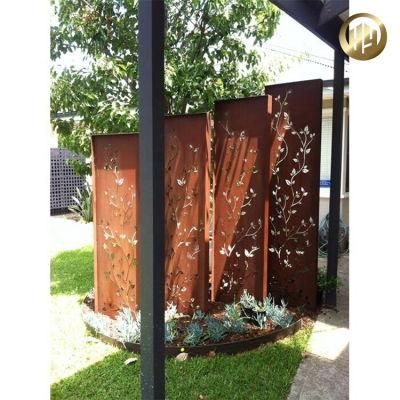 Outdoor Garden Decorative High Quality Corten Steel Screen