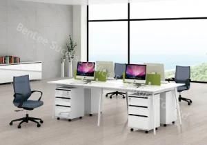 2017 New Design Customized Workstation for Modern Office Furniture for 4 Seats (BL-FYP24A/24B)