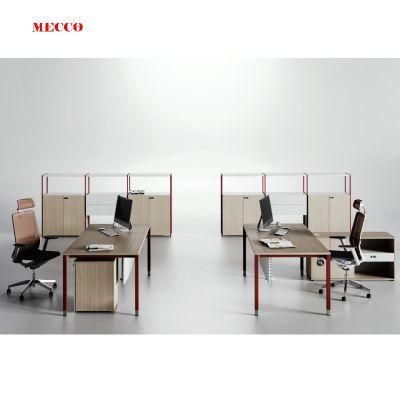 High Quality Desks Executive Office Melamine MDF Furniture with Storage Cabinet CEO Director Manager Desk