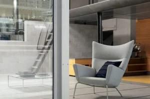 Fabric/Leather Metal Hotel Lobby Executive Room Office Furniture Sofa
