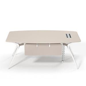 Contemporary Office Furniture Executive L Shape MDF Table