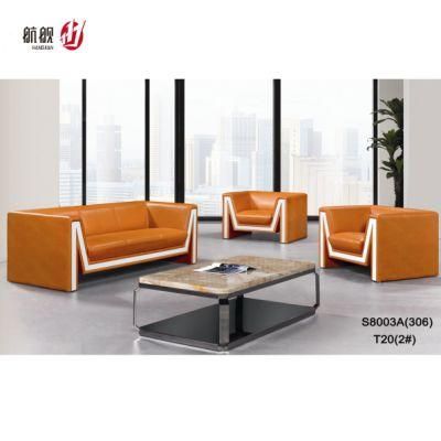 High End Office Sofa Leather Furniture Comfortable Office Couch Set
