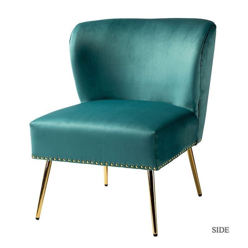 Decoration Ice Cream Single Sofa Arm Fabric Chairs