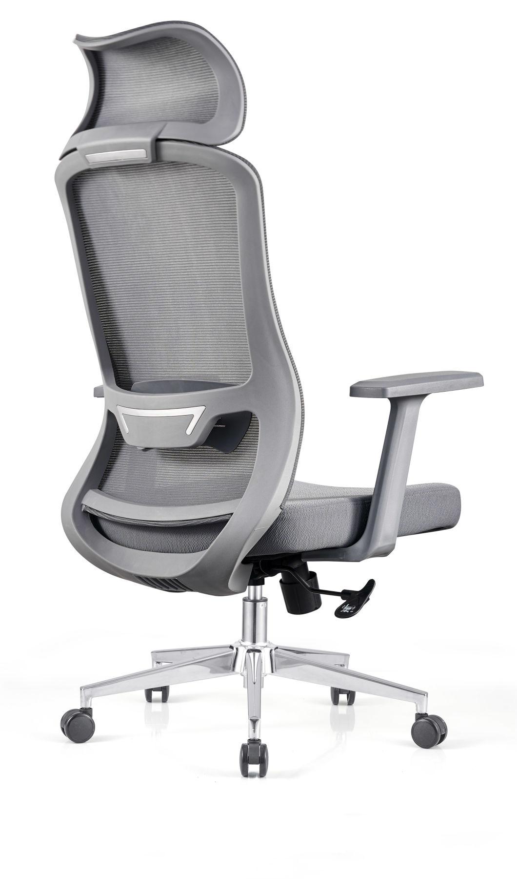 Factory Customized Ergonomic Swivel Mesh Office Chair --Blue Whale