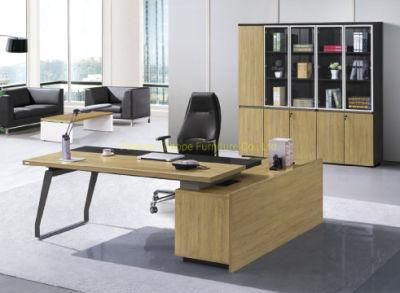 Fashion Oak Wooden Office Furniture Melamine Home PC Executive Desk