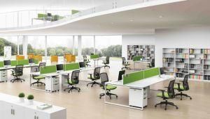 Office Building Desk Office Working Workstation Design for 6 Person Seats