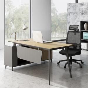 Luxury Comfortable Computer Desk Office Table Desk L Shaped Wood Office Desk
