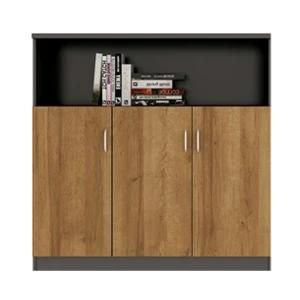 Simple Design Wooden Office Filing Cabinet 3 Doors Office Cabinet Storage Cabinet