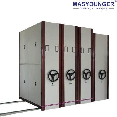 Professional Metal Movable Archive Mass Shelf /Mobile Compactor