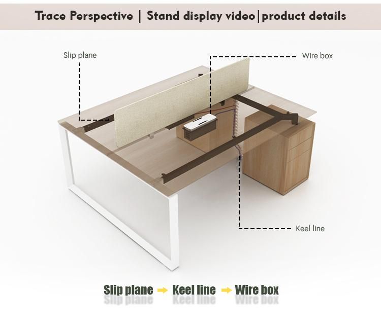 Factory Direct Sale Table Modern Furniture General Use Office Desks Office Workstation