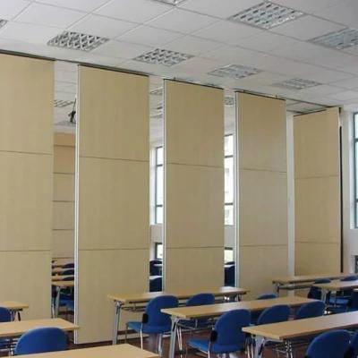 Wood Movable Sliding Partition Wall Door for Wedding Hall Restaurant Ballroom