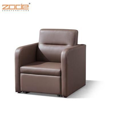 Zode Modern Home/Living Room/Office Cheers Fold out Sofa Bed Single Leather Armchair Recliner PU Sofa
