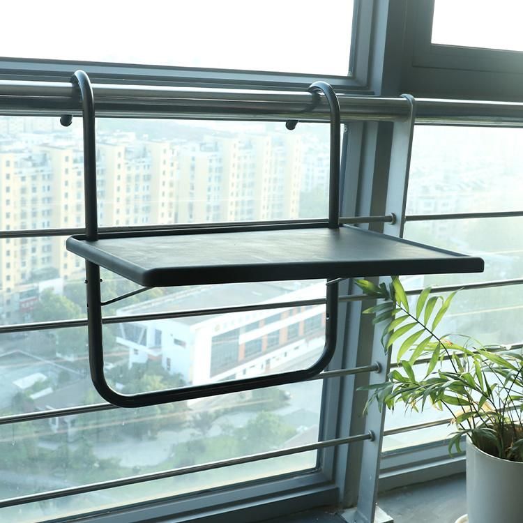 Height Adjustable Plastic Desk for Balcony Hanging Plant Shelf