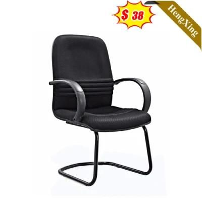Modern Furniture Black Fabric Manager Chairs Meeting Room Training Public Chair