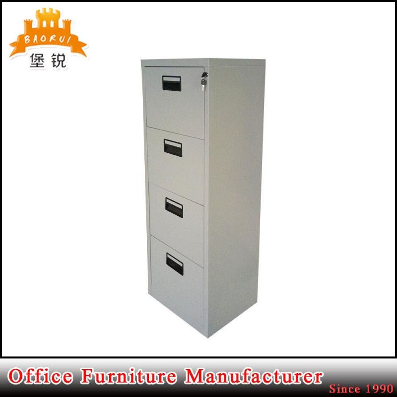 Steel Metal Office Furniture 4 Drawer Storage Vertical Filing Cabinet