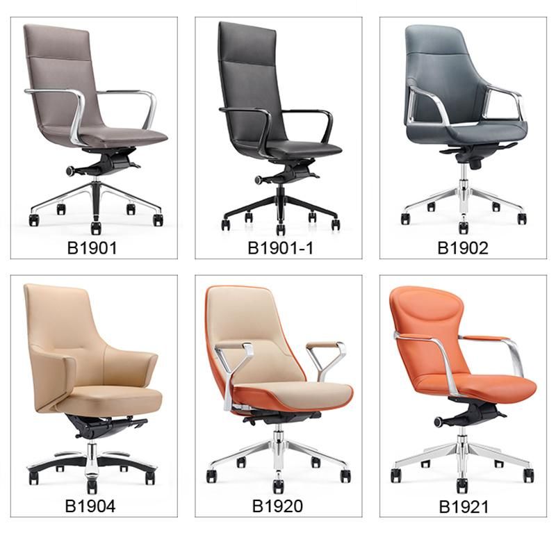 Hot Sale MID-Back Leather Executive Office Chair