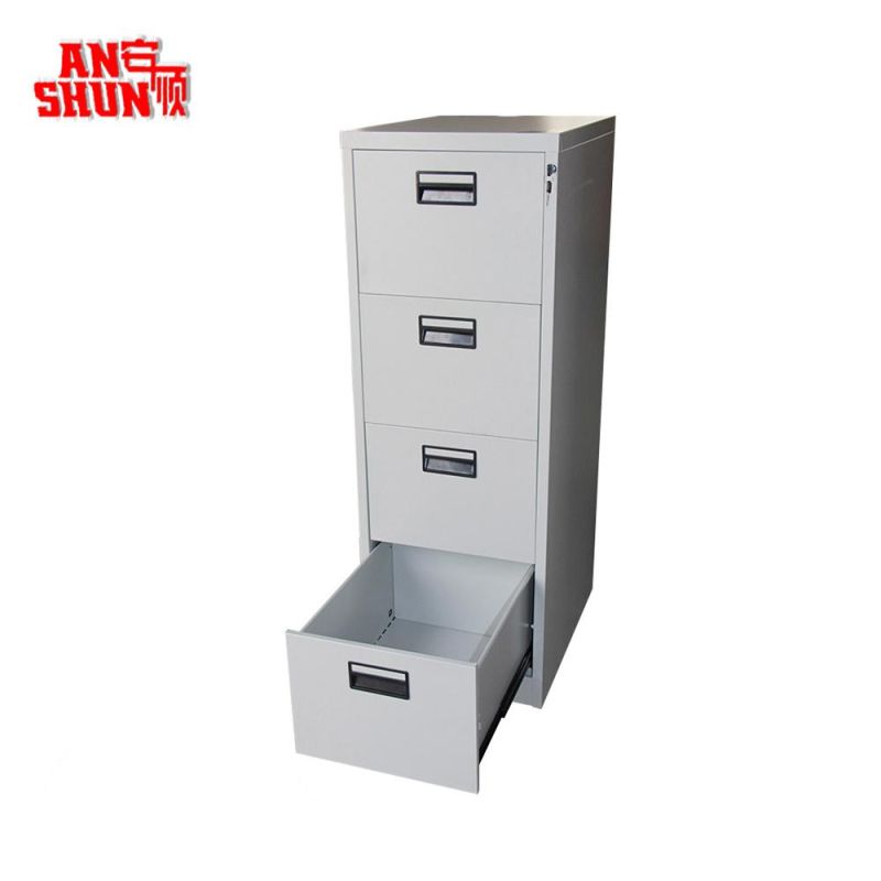 Knock Down 4 Drawers Storage Cabinet