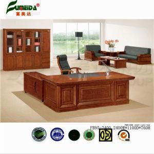 MDF Wooden Executive Table with PU Cover