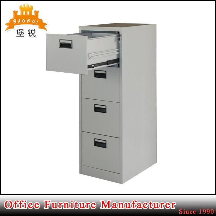 Cheap File Box Chest Office Metal Furniture 4 Drawers Vertical Steel Storage Filing Cabinet