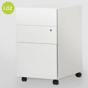 3 Drawer Filing Storage Cabinet Lockable Movable Filing