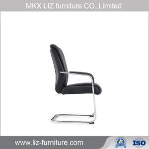 Modern Style Conference Meeting Visitor Chair in Leather Cover 209c
