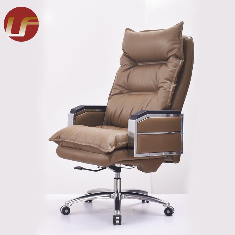 High Back Office Chairs Executive Synthetic Leather Office Chair Ergonomic