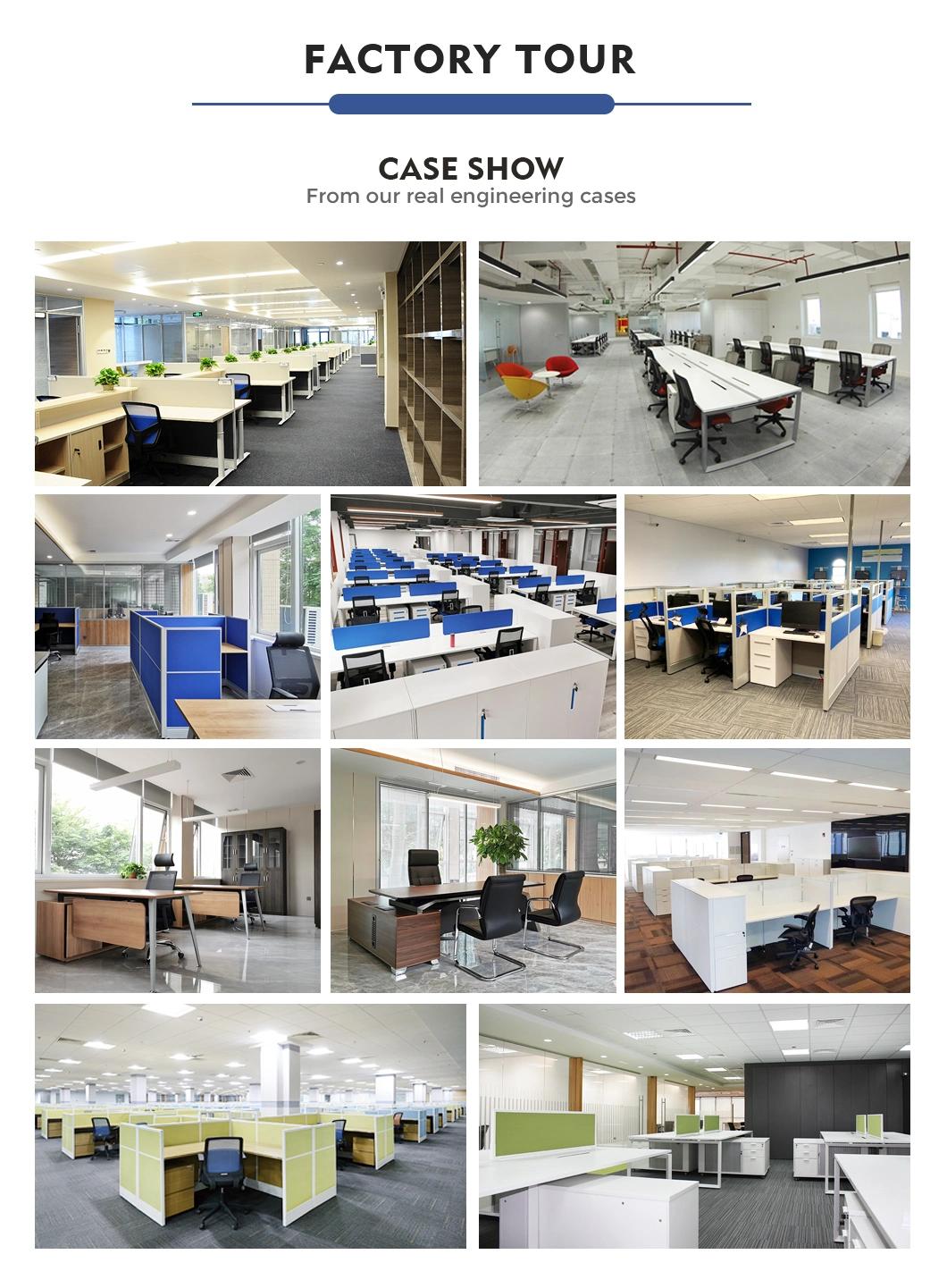 Foshan Manufacturer Modern Modular Office Furniture Cubicle Design Single Person Works Station Desk for Office