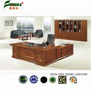 MDF High End Office Table with Woode Veneer