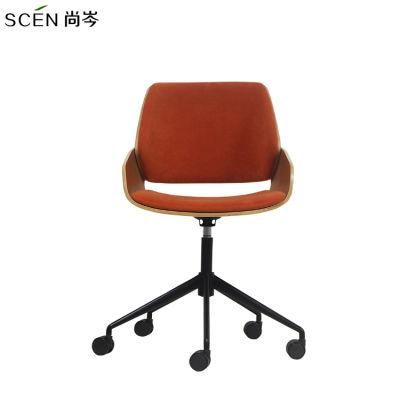 Low Back Secretary Office Fabric Chair Mesh Ergonomic Office Chair