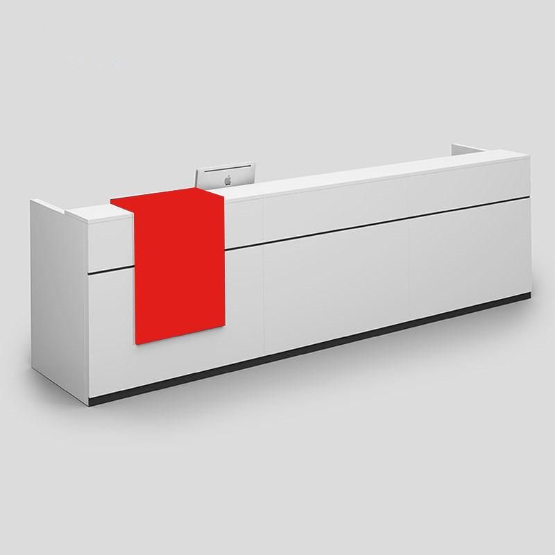 Hl-032 2021 Top Quality Mix Color Salon Reception Table Consult Table for Sale Cashier Desk Check-out Counter Checkstand