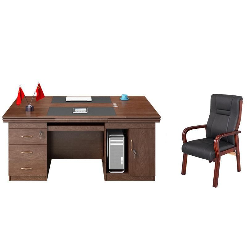 Cheap Luxury Wood Melamine Desk Office Workstations Table