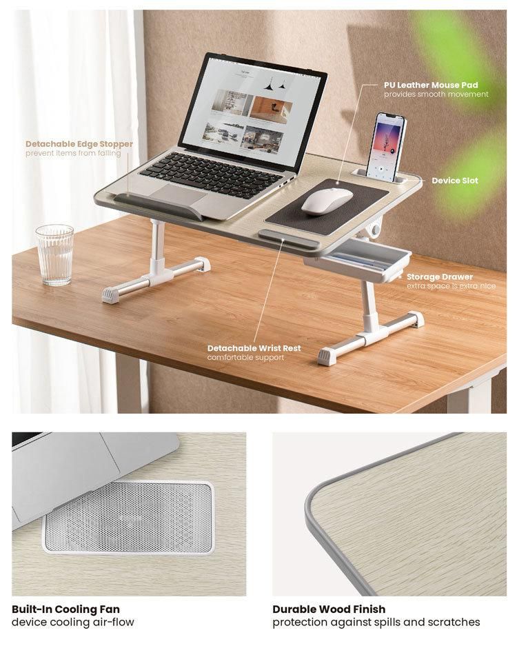 Multi-Purpose Portable Foldable Office Workstation Adjustable Standing Computer Laptop Desk