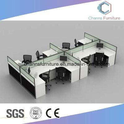 Foshan Office Furniture Black Partition Wooden Workstation (CAS-W1895)