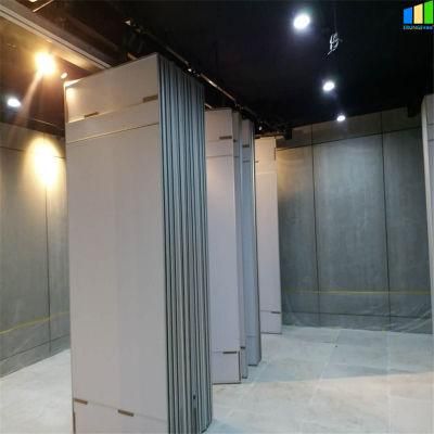 Malaysia Restaurant Soundproof Folding Wood MDF Room Aluminium Movable Partition